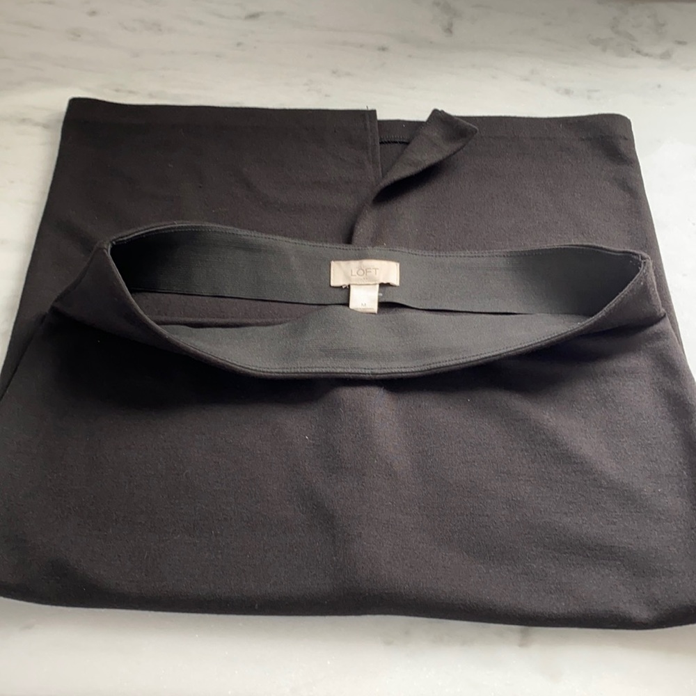 NWT Loft Outlet Black Skirt